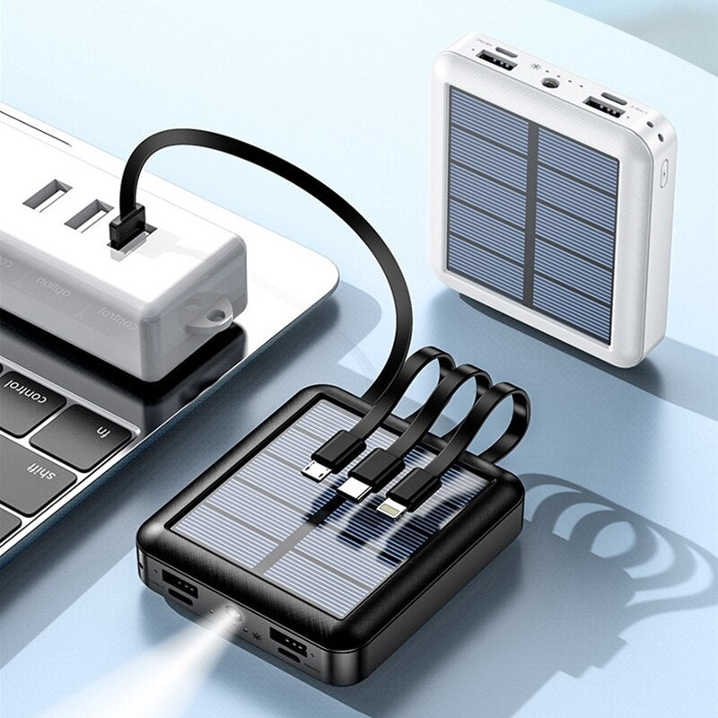 20,000mAh Solar Power Bank with USB-C Zydropshipping