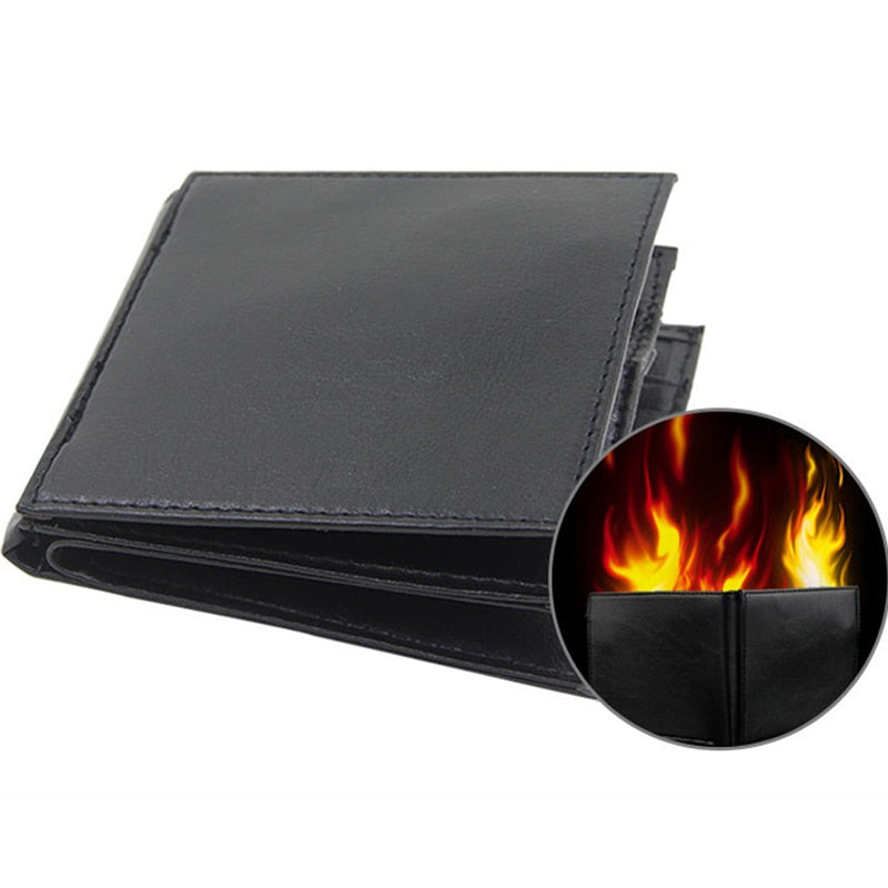 Flame Wallet Magic Trick: Novelty Leather Wallet for Mind-Blowing Illusions Zydropshipping