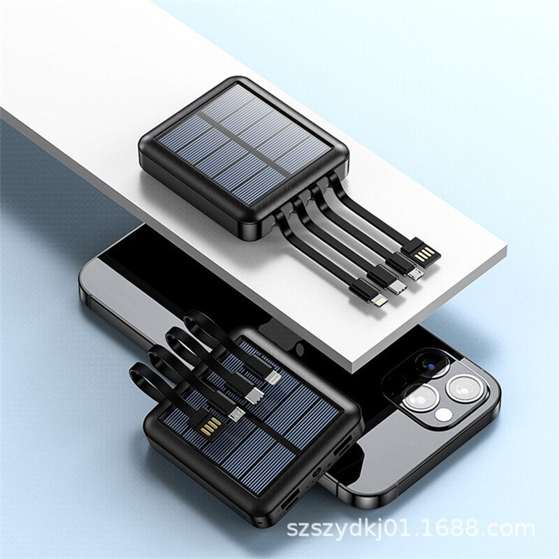 20,000mAh Solar Power Bank with USB-C Zydropshipping