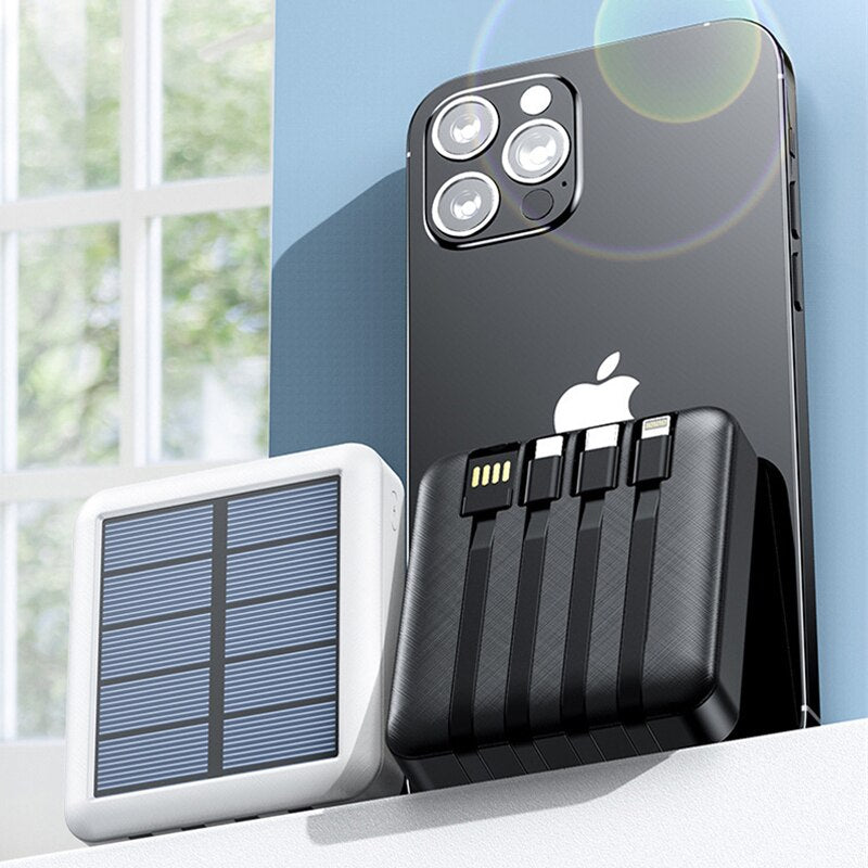 20,000mAh Solar Power Bank with USB-C Zydropshipping