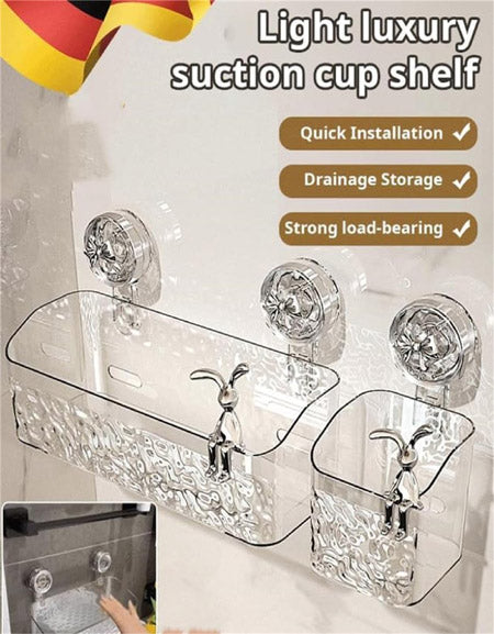 Load image into Gallery viewer, 2024 New Shower Suction Cup Shelf Zydropshipping
