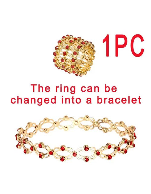 Load image into Gallery viewer, Retractable Ring Bracelet 2 in 1 Magic Stretchable Twist
