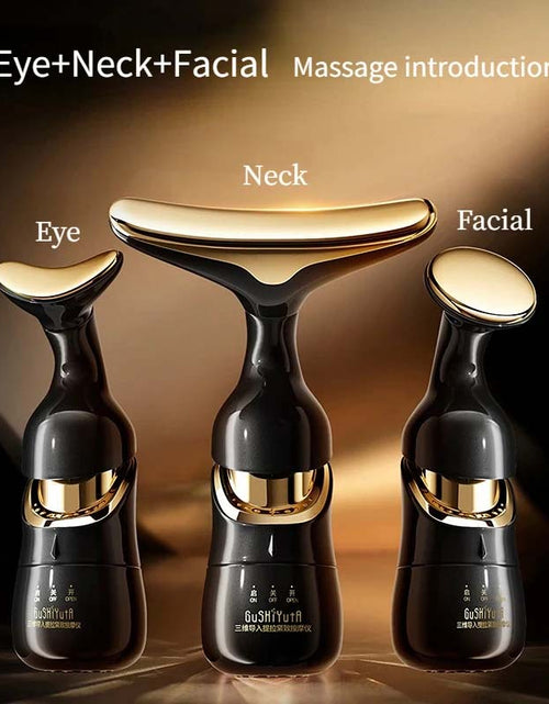 Load image into Gallery viewer, 3 In 1 Facial Lifting Device Neck Facial Eye Massage Face slimmer Zydropshipping
