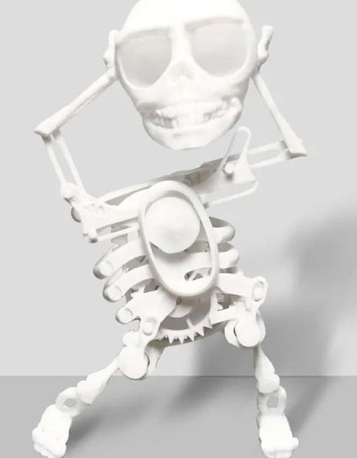 Load image into Gallery viewer, 3D Printed Mini Skull Toy - Custom Funny Decompression Tool
