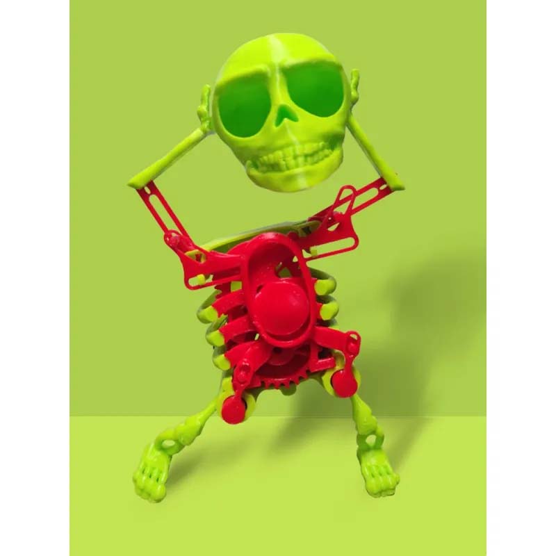 3D Printed Mini Skull Toy - Custom Funny Decompression Tool