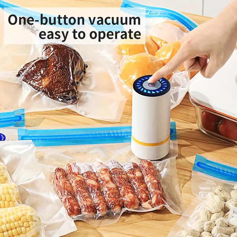 Portable 3-in-1 USB Vacuum Sealer Kit