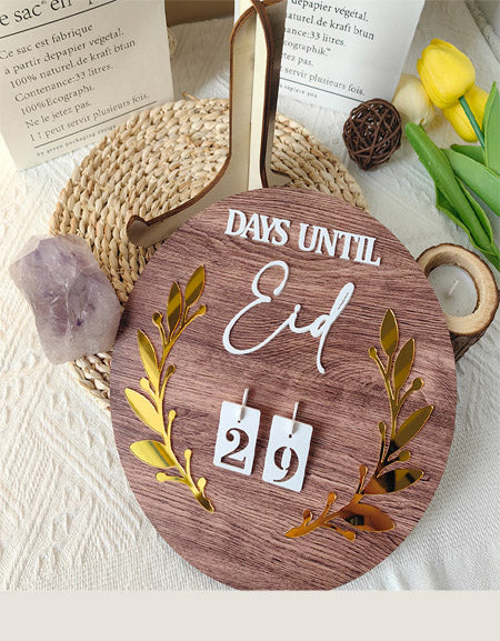 Load image into Gallery viewer, Acrylic Mirror Table Holiday Countdown Ethnic Style Zydropshipping
