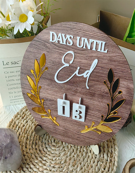 Load image into Gallery viewer, Acrylic Mirror Table Holiday Countdown Ethnic Style Zydropshipping
