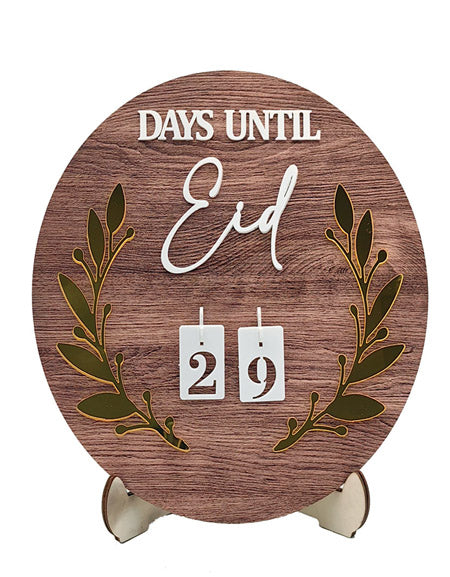 Load image into Gallery viewer, Acrylic Mirror Table Holiday Countdown Ethnic Style Zydropshipping
