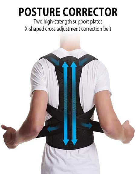 Load image into Gallery viewer, Adult Back Support Shoulder Back Belt Zydropshipping
