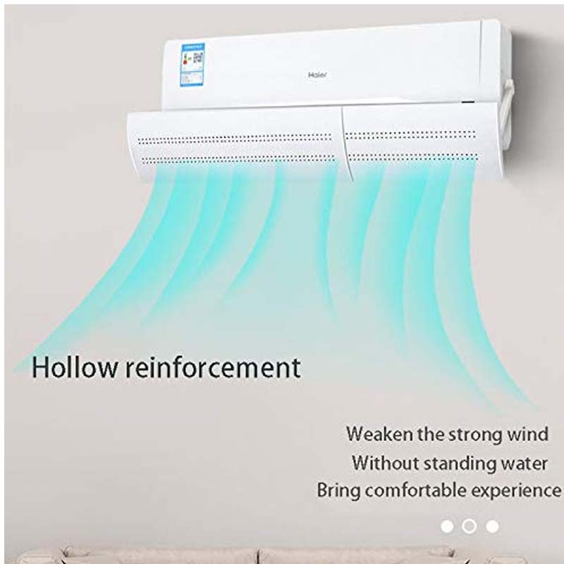 Retractable Adjustable Air Conditioner Wind Deflector by MJZCUICAN