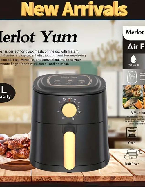 Load image into Gallery viewer, 4L Mechanical Air Fryer The Ultimate Kitchen Companion for Healthy, Easy Cooking
