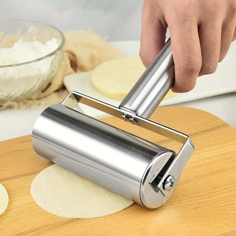 Effortless Stainless Steel Rolling Pin