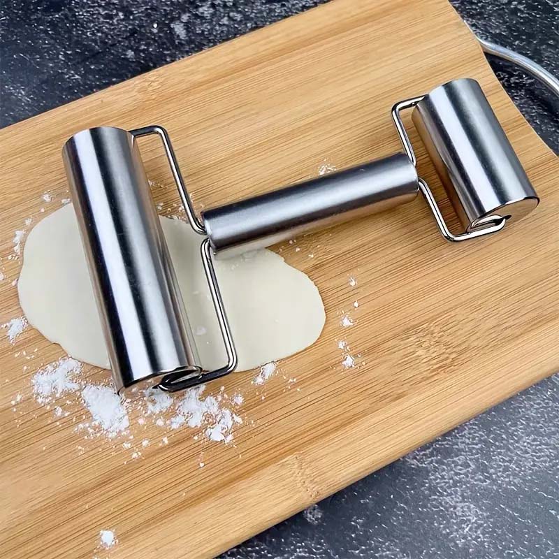 Effortless Stainless Steel Rolling Pin