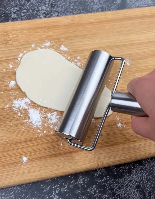 Load image into Gallery viewer, Effortless Stainless Steel Rolling Pin
