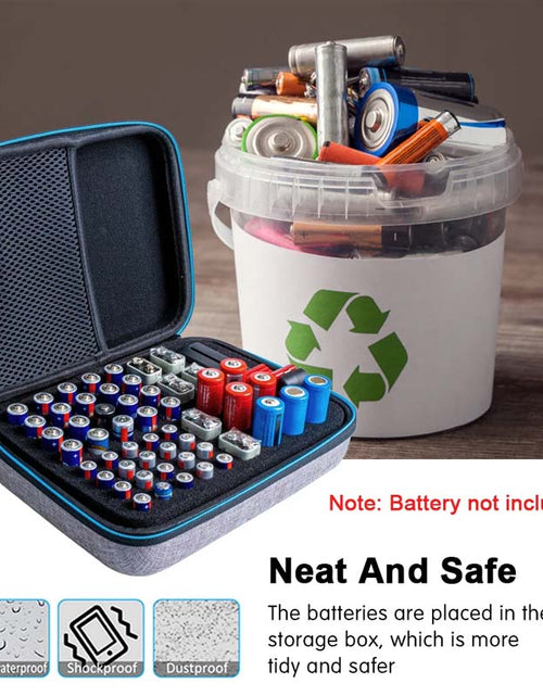 Load image into Gallery viewer, Battery Tester with Portable Storage Protective Case Box
