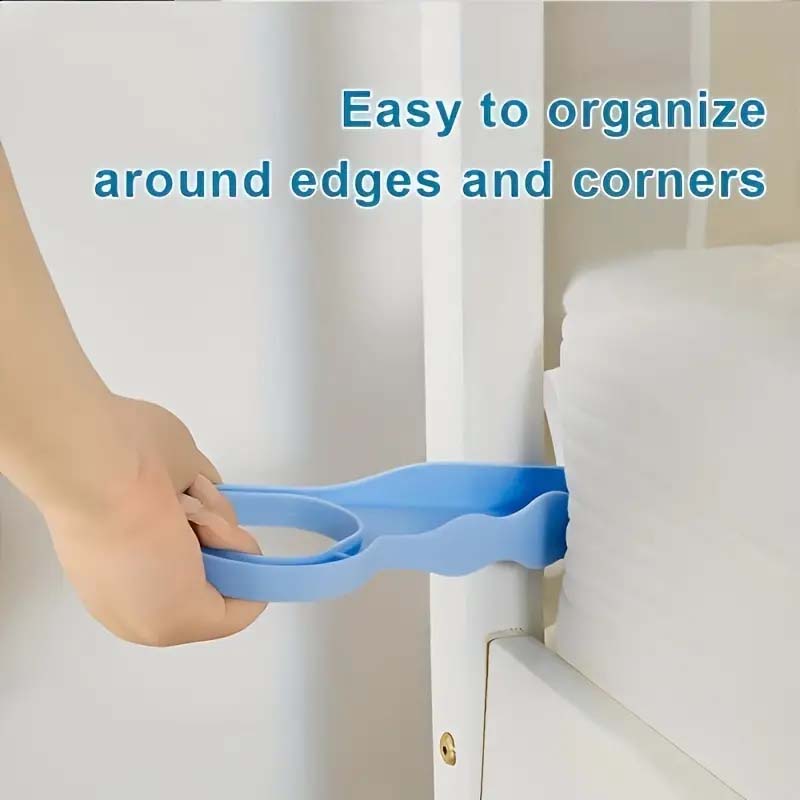 Ergonomic Bed Sheet & Skirt Tuckers - Effortless Corner Fit