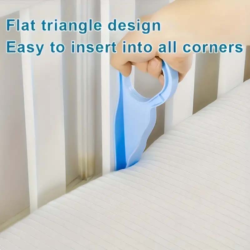 Ergonomic Bed Sheet & Skirt Tuckers - Effortless Corner Fit