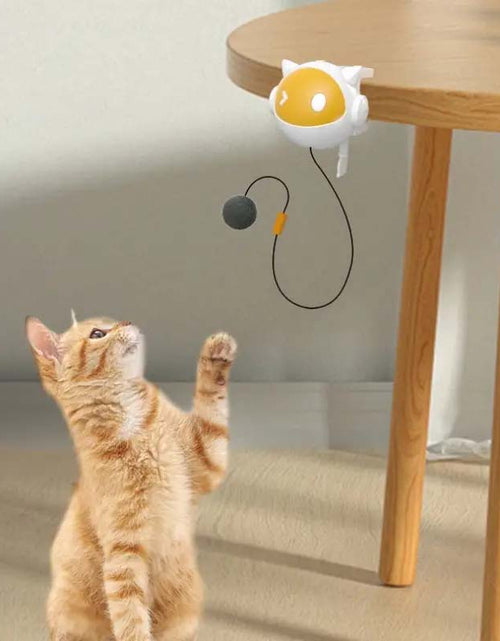 Load image into Gallery viewer, Interactive Cat Teaser Toy with Hands-Free Rising Ball.
