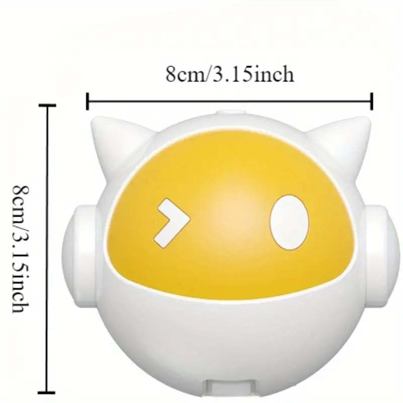 Interactive Cat Teaser Toy with Hands-Free Rising Ball.