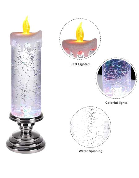 Christmas Flameless Candles LED Zydropshipping