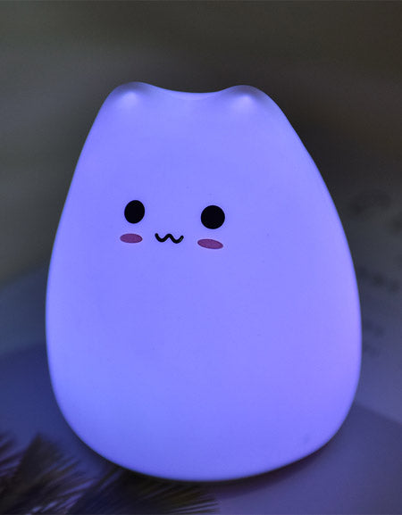 Load image into Gallery viewer, Cute Cat Night Light: Color-Changing Children&#39;s Day Gift Zydropshipping

