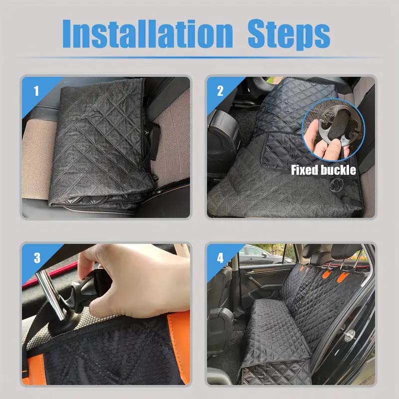 Waterproof Dog Car Seat Cover