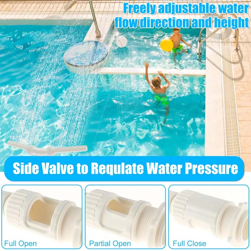 Dual Spray Water Fountain for Pools