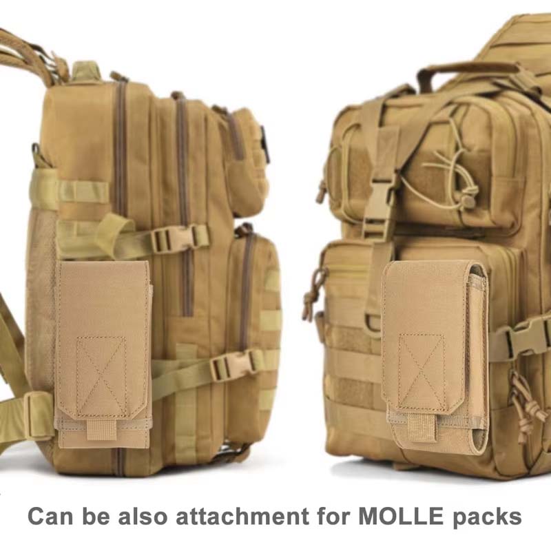 Tactical MOLLE EDC Waist Bag for Small Items & Cell Phone