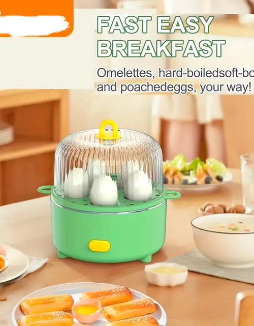 Load image into Gallery viewer, Compact 2-Egg Electric Cooker - Soft, Medium, Hard
