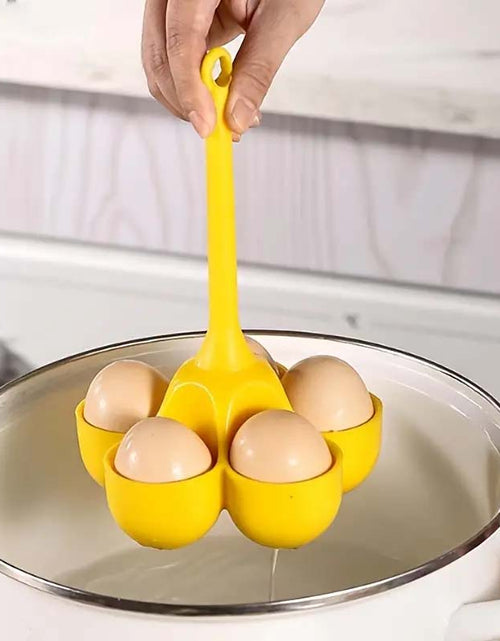 Load image into Gallery viewer, Silicone 3-Cavity Egg Steamer Tray
