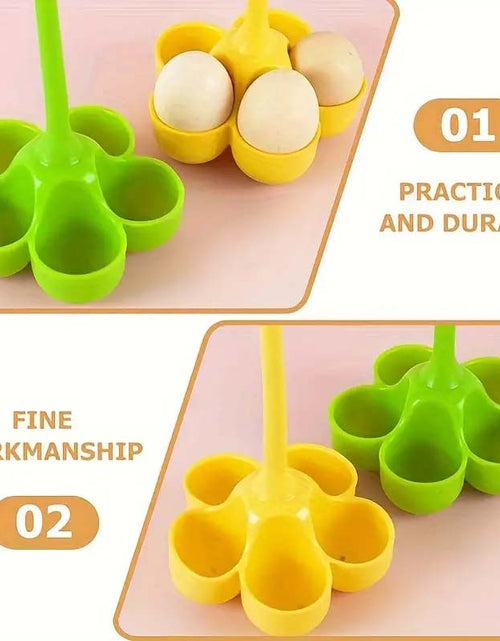 Load image into Gallery viewer, Silicone 3-Cavity Egg Steamer Tray
