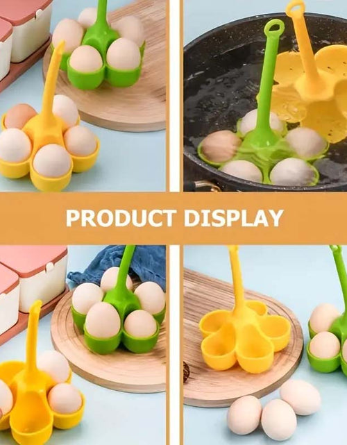 Load image into Gallery viewer, Silicone 3-Cavity Egg Steamer Tray
