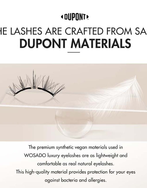 Load image into Gallery viewer, Wasado Magnetic Eyelashes - Reusable, Natural Look
