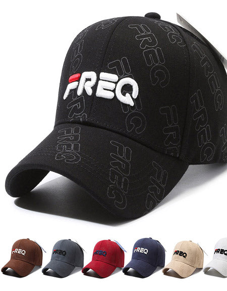 FREQ Letters Embroidered Baseball Cap - Street Fashion Trend Zydropshipping
