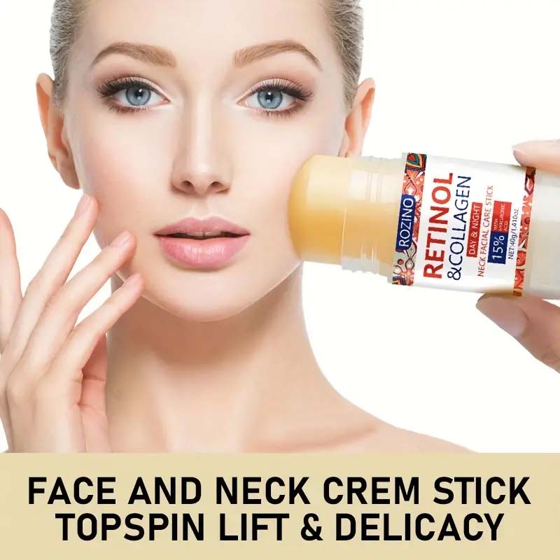 Retinol & Collagen Hydrating Stick - Face Neck Moisturizer