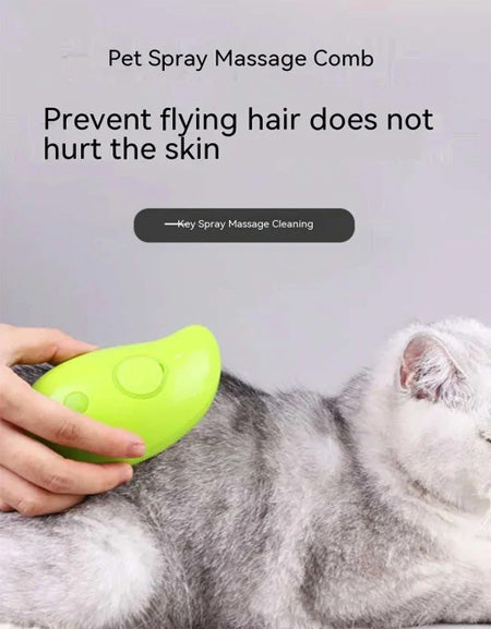 Load image into Gallery viewer, FelineFresh Steam Brush: Groom Your Cat with Comfort and Care Zydropshipping
