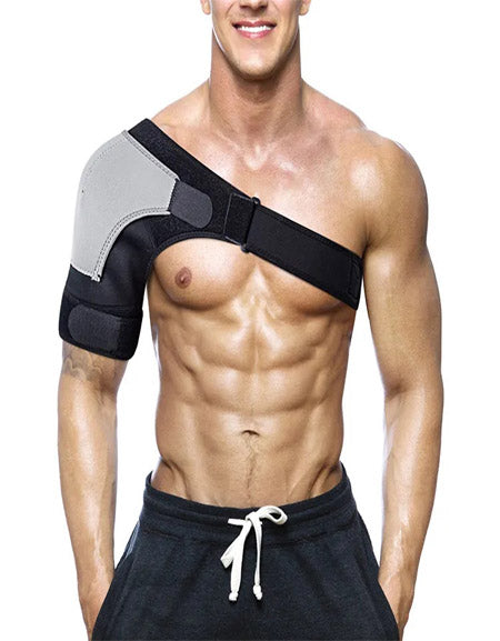 FlexFit Pro: Adjustable Single Shoulder Sports Support with Ice Pack Pocket Zydropshipping