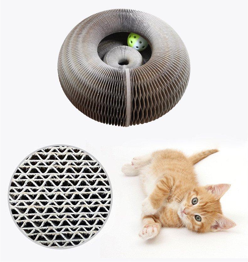 Foldable Cat Scratcher - 2-in-1 Fun Design Zydropshipping