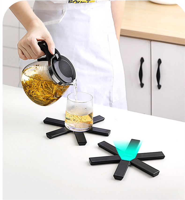 Foldable Pan Mat Sturdy Heat Resistant ABS Heat-insulated Zydropshipping