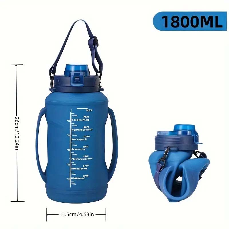 Foldable Silicone Sports Water Bottle