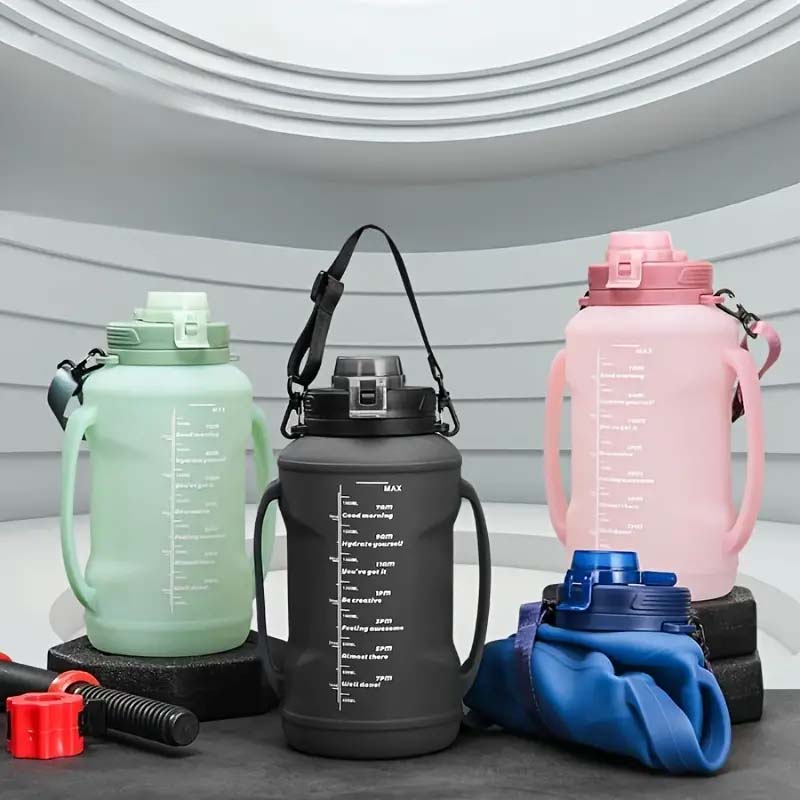 Foldable Silicone Sports Water Bottle