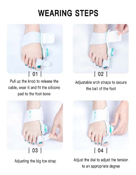 Load image into Gallery viewer, Foot Bone Thumb Adjuster Correction Pedicure Brace Zydropshipping
