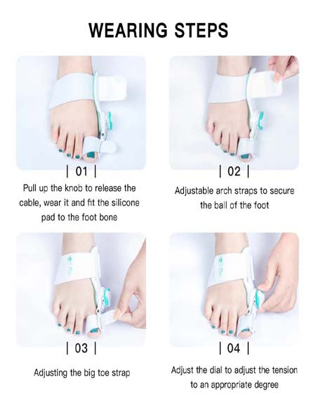 Foot Bone Thumb Adjuster Correction Pedicure Brace Zydropshipping