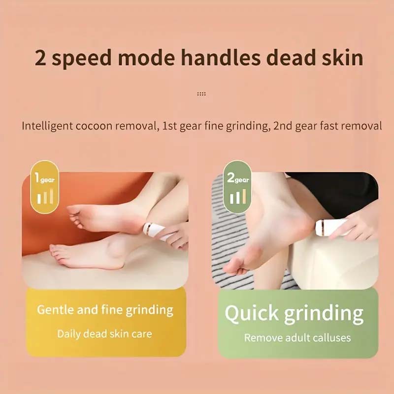 Professional Electric Foot Callus Remover Kit.