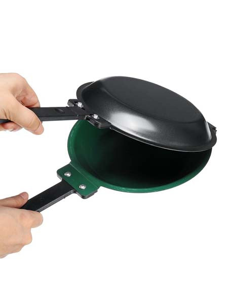 Load image into Gallery viewer, Ultimate Flippin&#39; Ease Double Non-Stick Pancake Pan: Effortless Flipping for Perfect Pancakes Every Time
