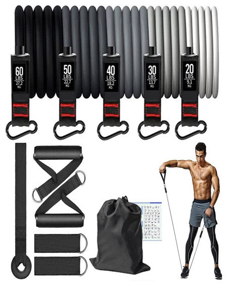 Full-Body Fitness: 150lb Resistance Band Set for Dynamic Workouts Zydropshipping