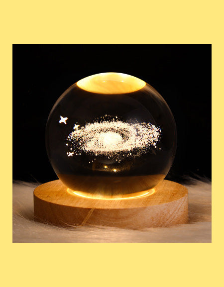 Load image into Gallery viewer, Galaxy Crystal Ball Table LED Night Light - Illuminate Your Space with Celestial Beauty Zydropshipping
