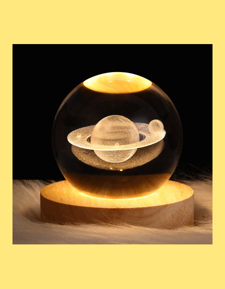 Galaxy Crystal Ball Table LED Night Light - Illuminate Your Space with Celestial Beauty Zydropshipping