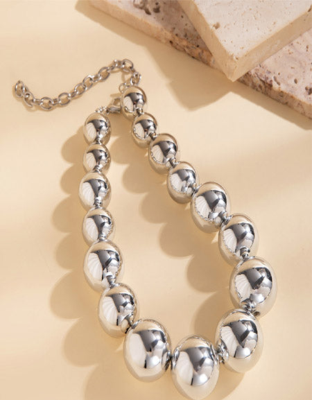Load image into Gallery viewer, Geometric Bead Necklace - Transcontinental Chic for the Modern Woman Zydropshipping

